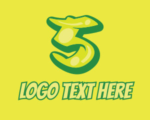 Comic - Graphic Gloss Number 5 logo design