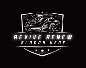 Automotive Car Restoration logo design