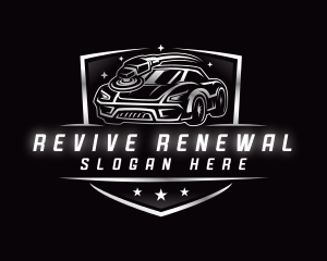 Automotive Car Restoration logo design