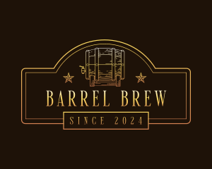 Beer Barrel Brewery logo design