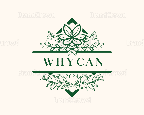 Botanical Flower Bloom Logo