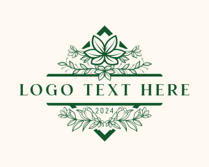 Florist - Botanical Flower Bloom logo design