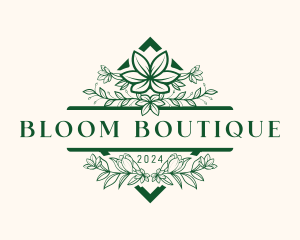 Bloom - Botanical Flower Bloom logo design