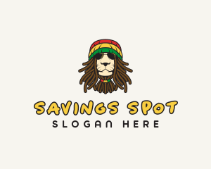 Reggae Lion Sunglasses Logo