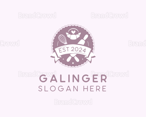 Pastry Baker Confectionery Logo