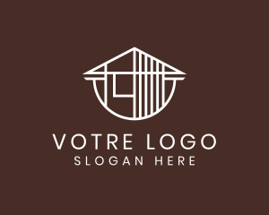 Minimalist Architectural House Logo