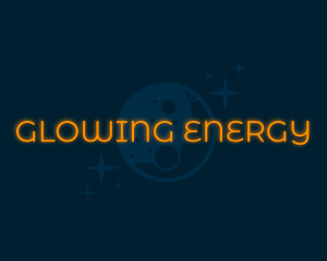 Moon Glow Wordmark logo design