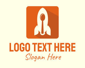 Blog - Food Rocket Spoon App logo design