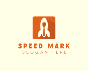 Rocket Spoon App logo design