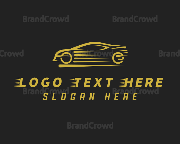 Sports Car Sedan Logo