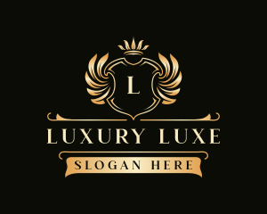 Luxury Crown VIP logo design