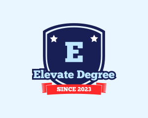 Degree - Varsity Shield Sports College logo design