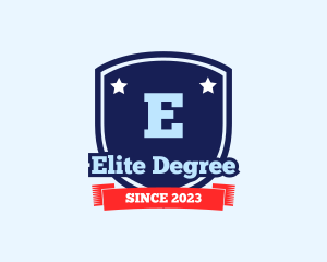 Degree - Varsity Shield Sports College logo design