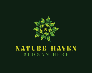 Organic Herbal Nature logo design