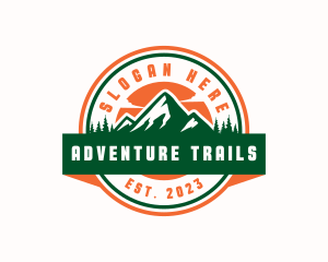 Mountain Tour Travel logo design