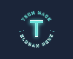 Futuristic Tech Programmer  logo design