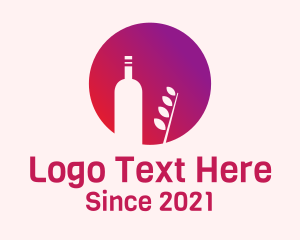 Minimalist - Minimalist Organic Wine logo design