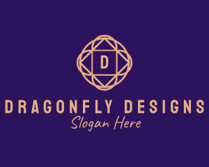 Intricate Cosmic Interior Design logo design