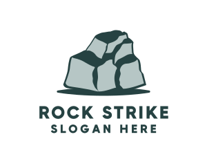 Green Boulder Stone logo design