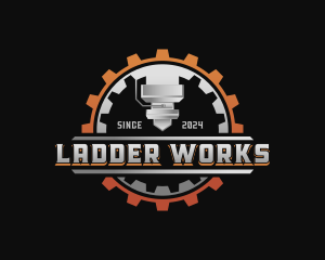 Cog Laser Machinery logo design