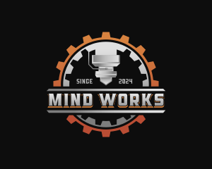 Cog Laser Machinery logo design