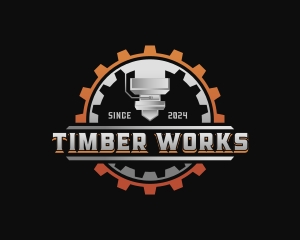 Cog Laser Machinery logo design