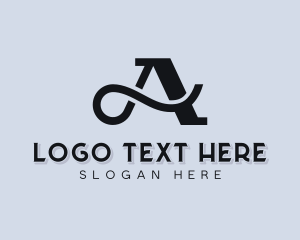 Classic Brand Letter A logo design