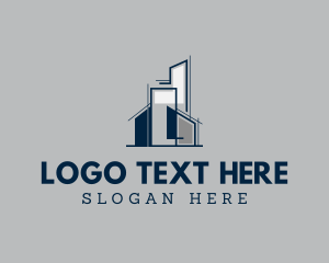 Architect - Architect Skyscraper Condominium logo design