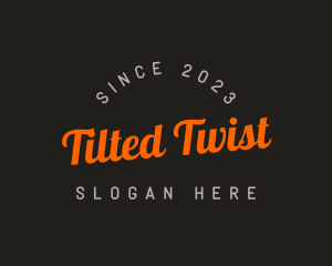 Tilted - Generic Tilted Company logo design