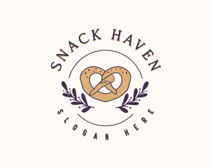 Pastry Pretzel Bakery logo design