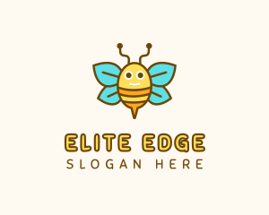 Cute Bee Nursery logo design