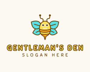 Cute Bee Nursery logo design