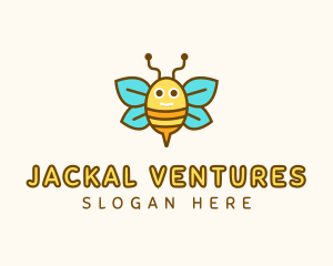 Cute Bee Nursery logo design