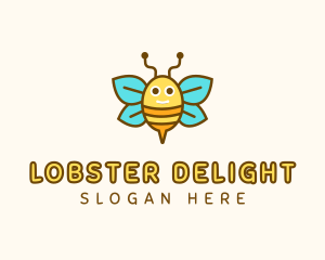 Cute Bee Nursery logo design