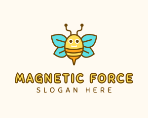 Cute Bee Nursery logo design