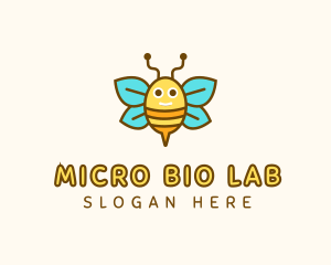 Cute Bee Nursery logo design