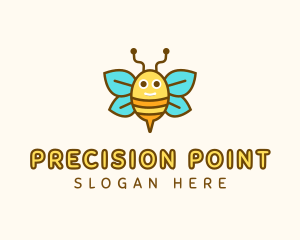 Cute Bee Nursery logo design