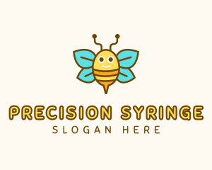 Cute Bee Nursery logo design