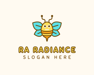 Cute Bee Nursery logo design