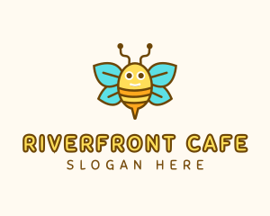 Cute Bee Nursery logo design