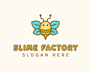 Cute Bee Nursery logo design