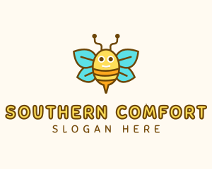 Cute Bee Nursery logo design