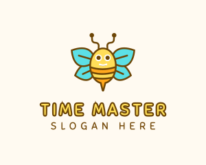 Cute Bee Nursery logo design