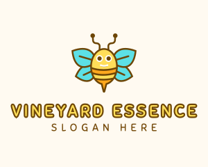 Cute Bee Nursery logo design