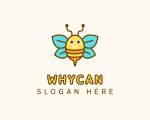 Cute Bee Nursery logo design