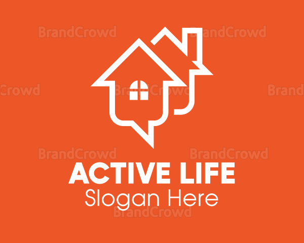 Housing Chat Messaging App Logo