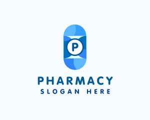 Capsule Pharmacy Medical  logo design