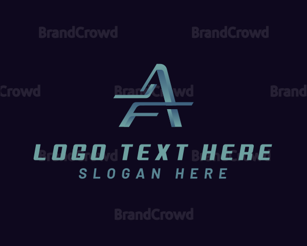 Media Logistics Letter A Logo