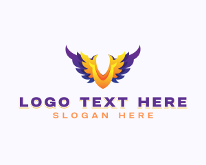 Holistic - Angel Wings Support Charity logo design