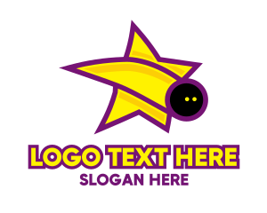 Tenpin - Bowling Ball Star logo design